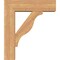 Ekena Millwork Funston Block Smooth Bracket w/ Offset Brace, Western Red Cedar, 7 1/2"W x 26"D x 30"H BKT0806X26X30FST05SWR - alternate 2